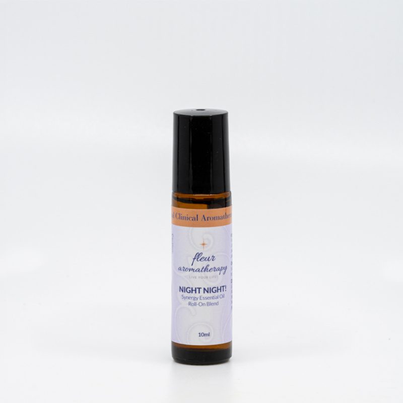 A roll on bottle of aromatherapy oil.